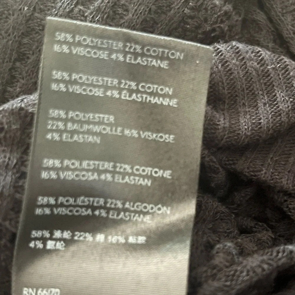 We the Free Love Me Thermal Black Low Back Sweater - Large - Picture 5 of 5